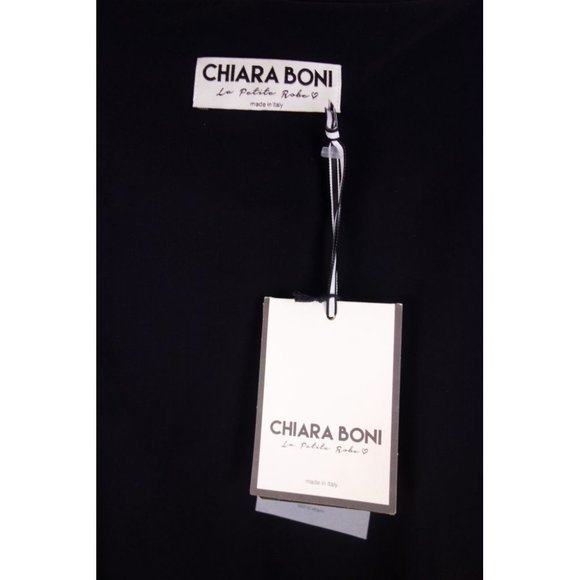 NWOT CHIARA BONI LA PETITE ROBE New 6 42 Aitana Body-Con Dress in Black - Picture 7 of 8